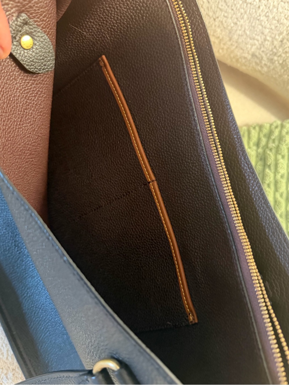 Coach Black Leather Tote Bag - Picture 8 of 8